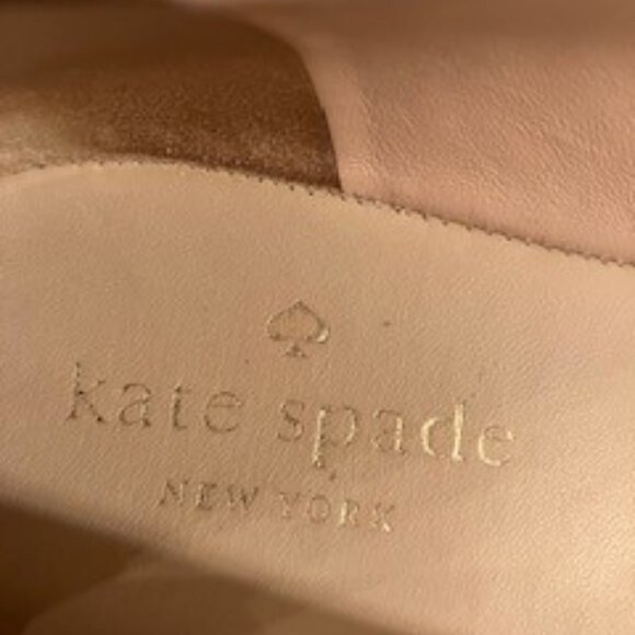 Kate Spade Rose Gold Emma Pointy Toe Flat 7 - Picture 3 of 10